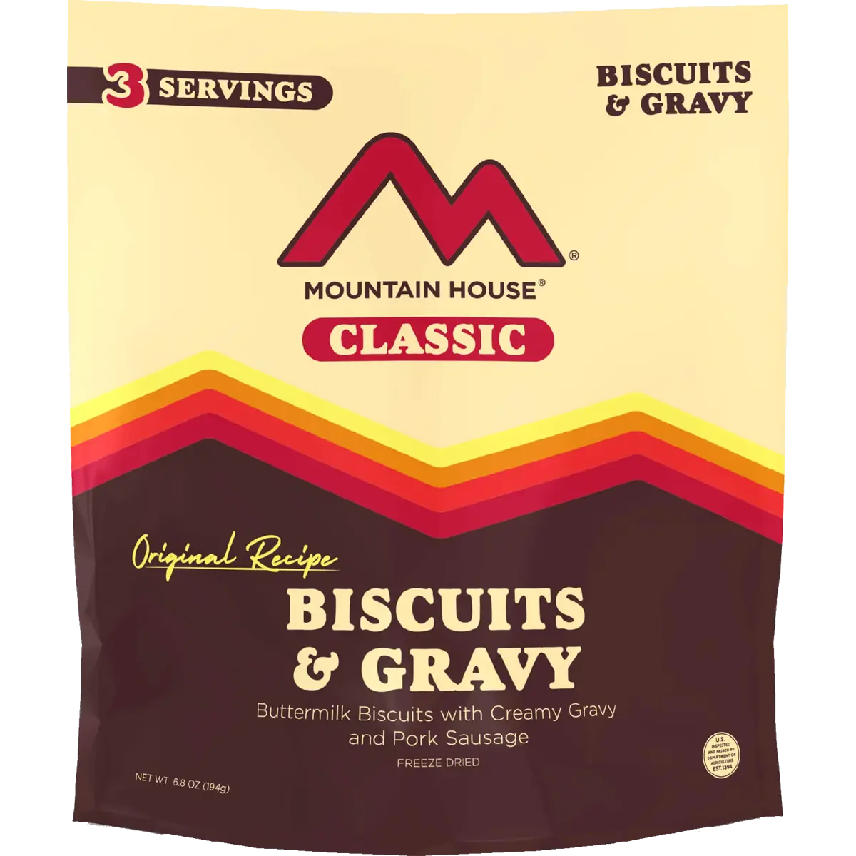 Classic Biscuits & Gravy (3 Servings)