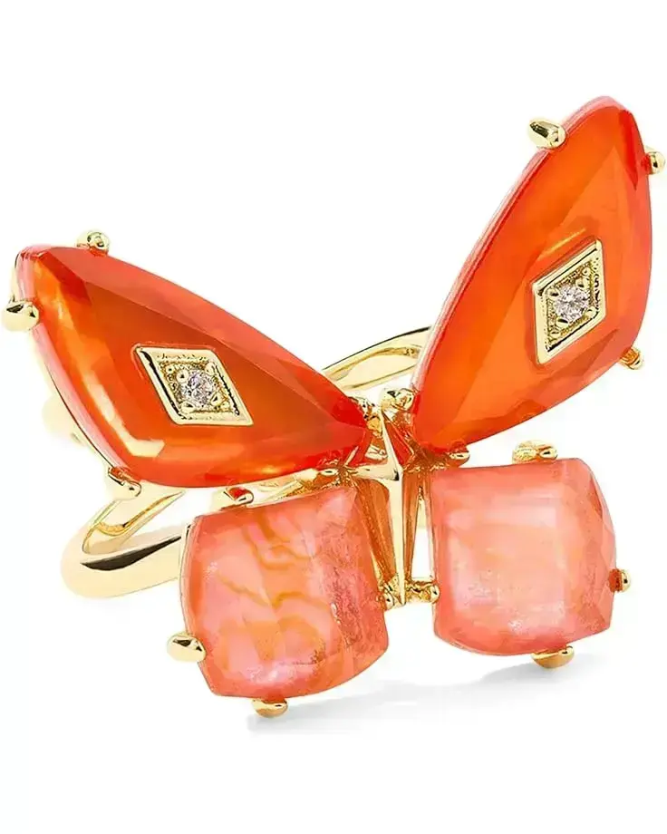 Bianca Butterfly Cocktail Ring