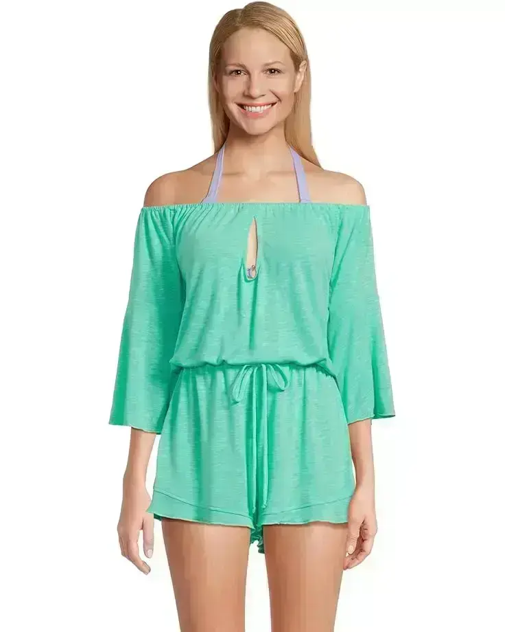 Women's BECCA Breezy Basics Off The Shoulder Romper