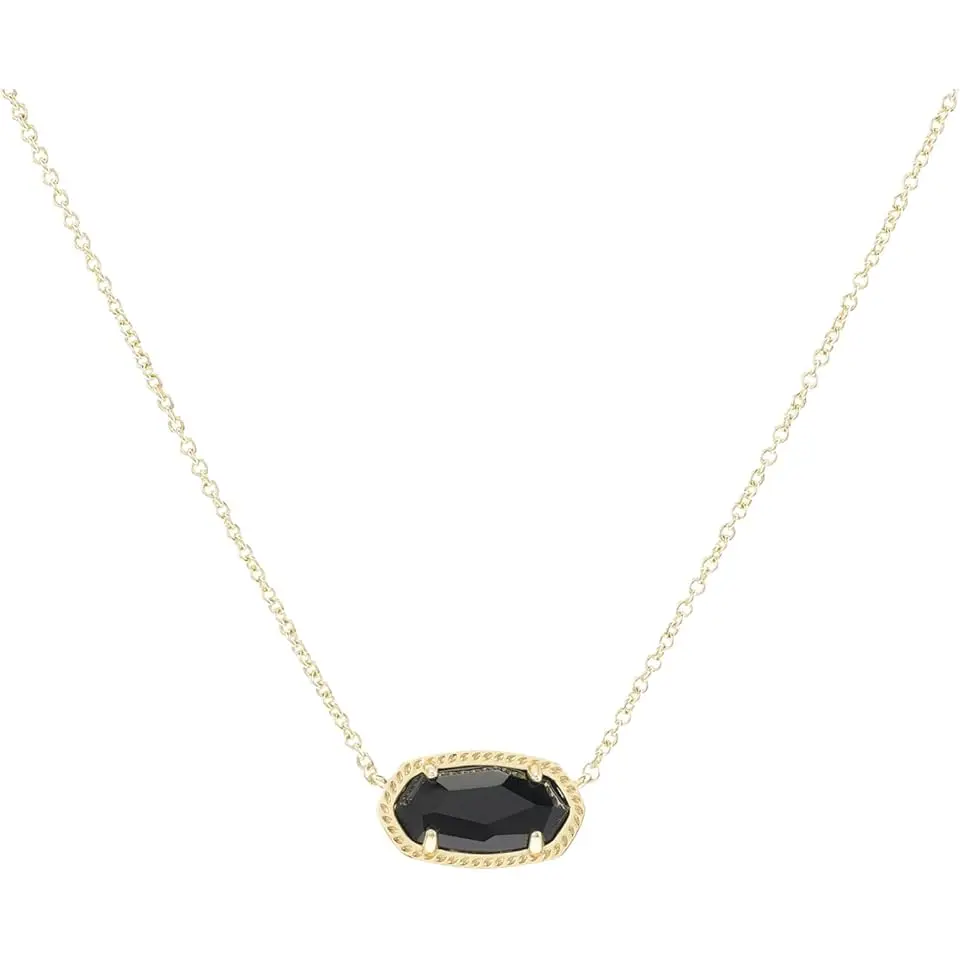 Elisa Statement Silver Pendant Necklace